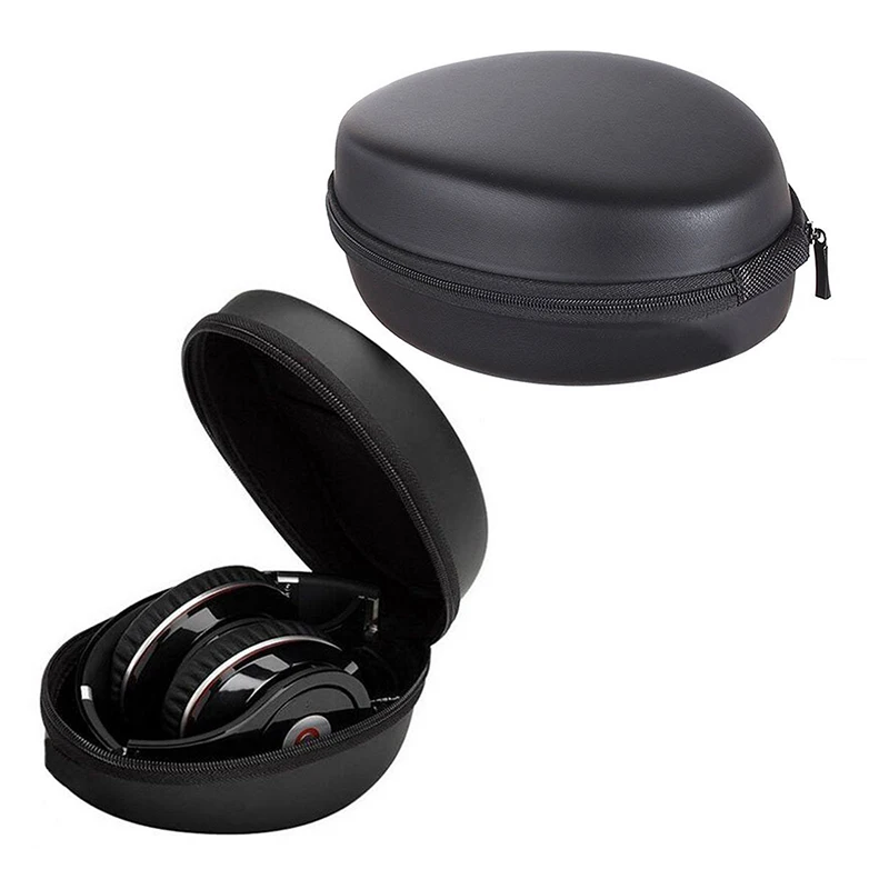 Portable Shockproof Headphone Carry Case Headset Storage Bag Hard Shell Earphone Accessories Outdoor Travel