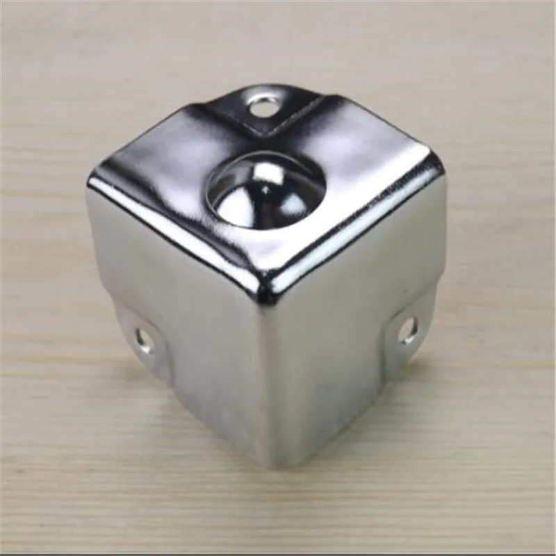 Iron Corner Protectors Silver Style Metal Box Corners Decorative Wooden Case Corner Cover Case Box Corners Brackets Furniture