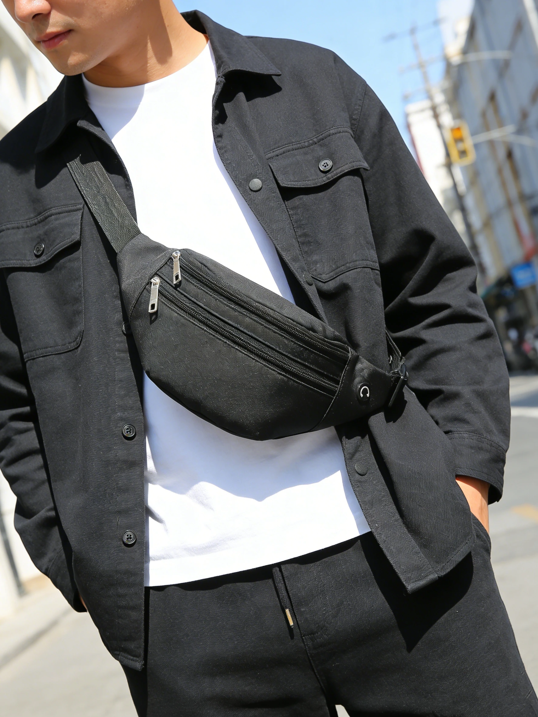 

Waist Bag Fanny Pack Belt Bags Casual Chest Bag Sports Travel Backpack Shoulder Bag Crossbody Bag Sling Bag Crossbody Bag
