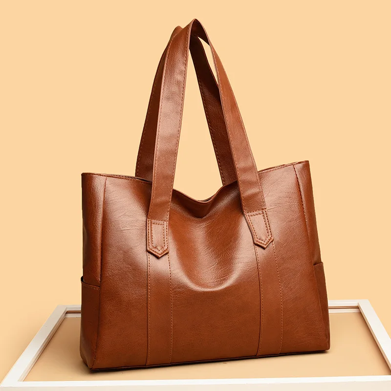 Capacité sac fourre-tout pour femmes 2025new arrivaltrendyclassyfashioneasiest pour vêtements assortis sac à bandoulière unique grand sac
