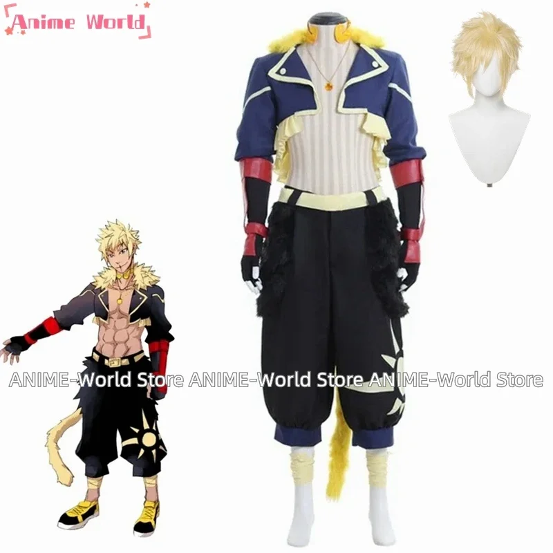 Anime Team SSmersible Leader Cosplay Costume, Sun Wu Kong, Costume de carnaval, btMade, Taille personnalisée