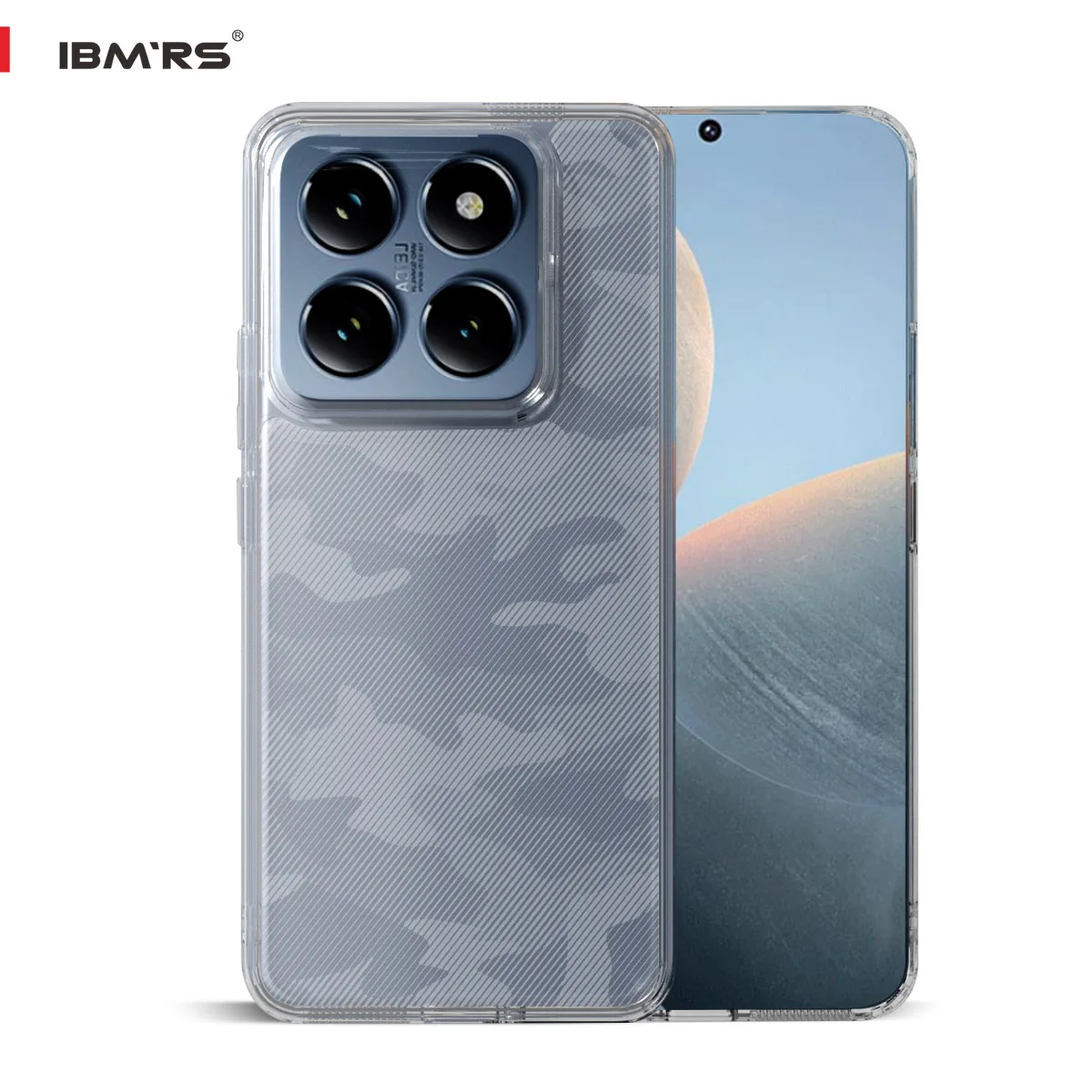 

PC+TPU Hybrid Military Camouflage Case for Xiaomi 14T/14T Pro, Full Lens Protection Shockproof Cover with Wrist Strap