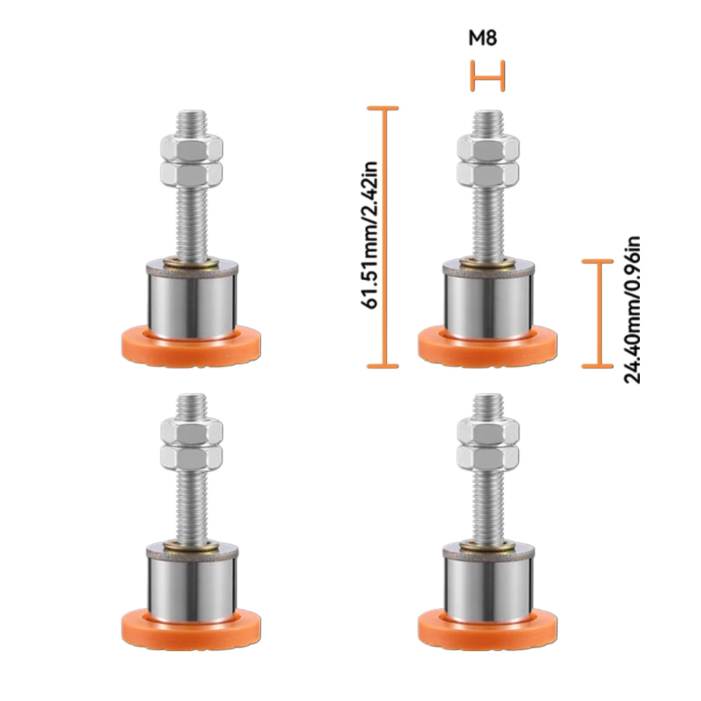 For Cutting Machines Adjustable Angle Support Cutting Machine Foot Pad For Home Improvement Adjustable Foot Pad For Machines