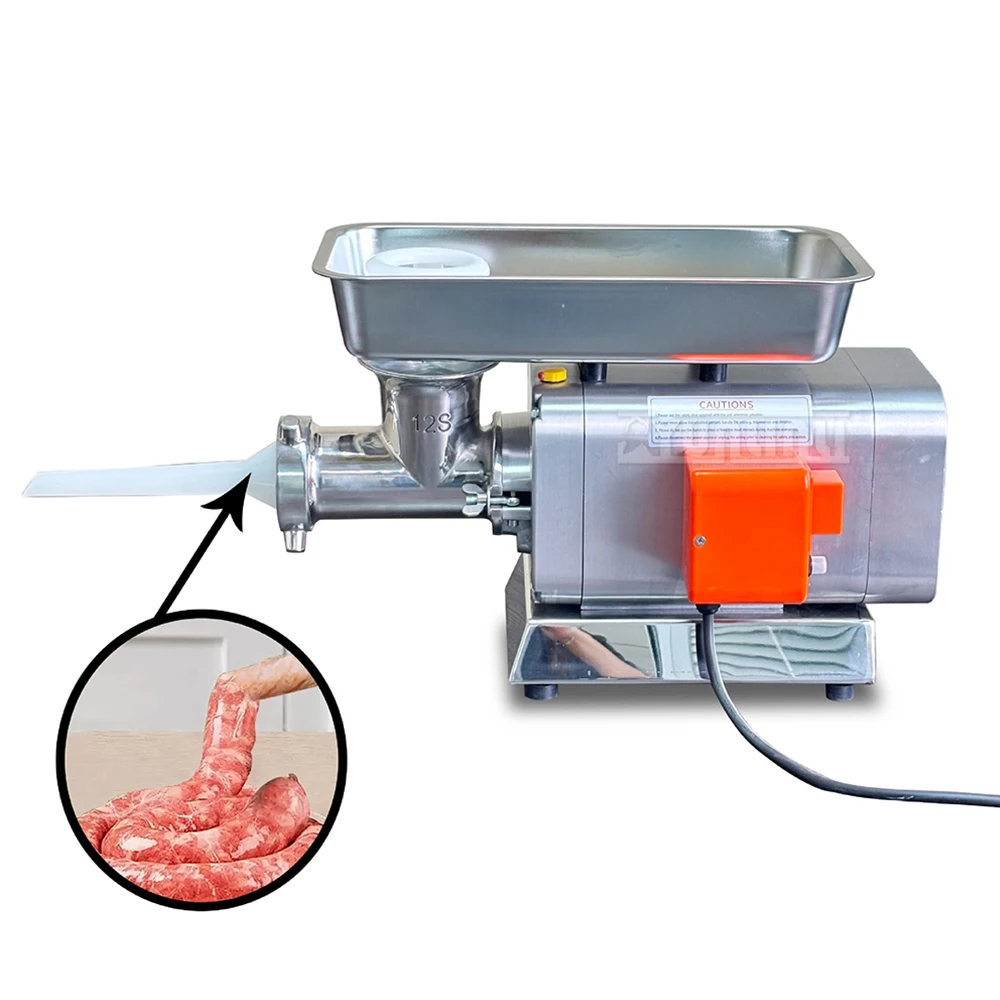RY-32S Desktop Vleesmolen Commerciële Krachtige Volautomatische Roestvrijstalen Worstvulmachine voor Keuken