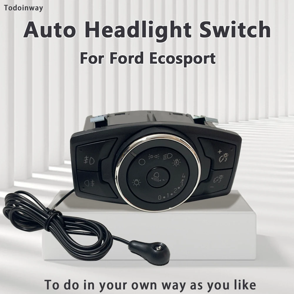 

Car AUTO Headlight Sensor Switch Fog Light Adjust Control Module For Ford Focus MK3 Kuga MK2 Ecosport Mondeo 2018 Accessories