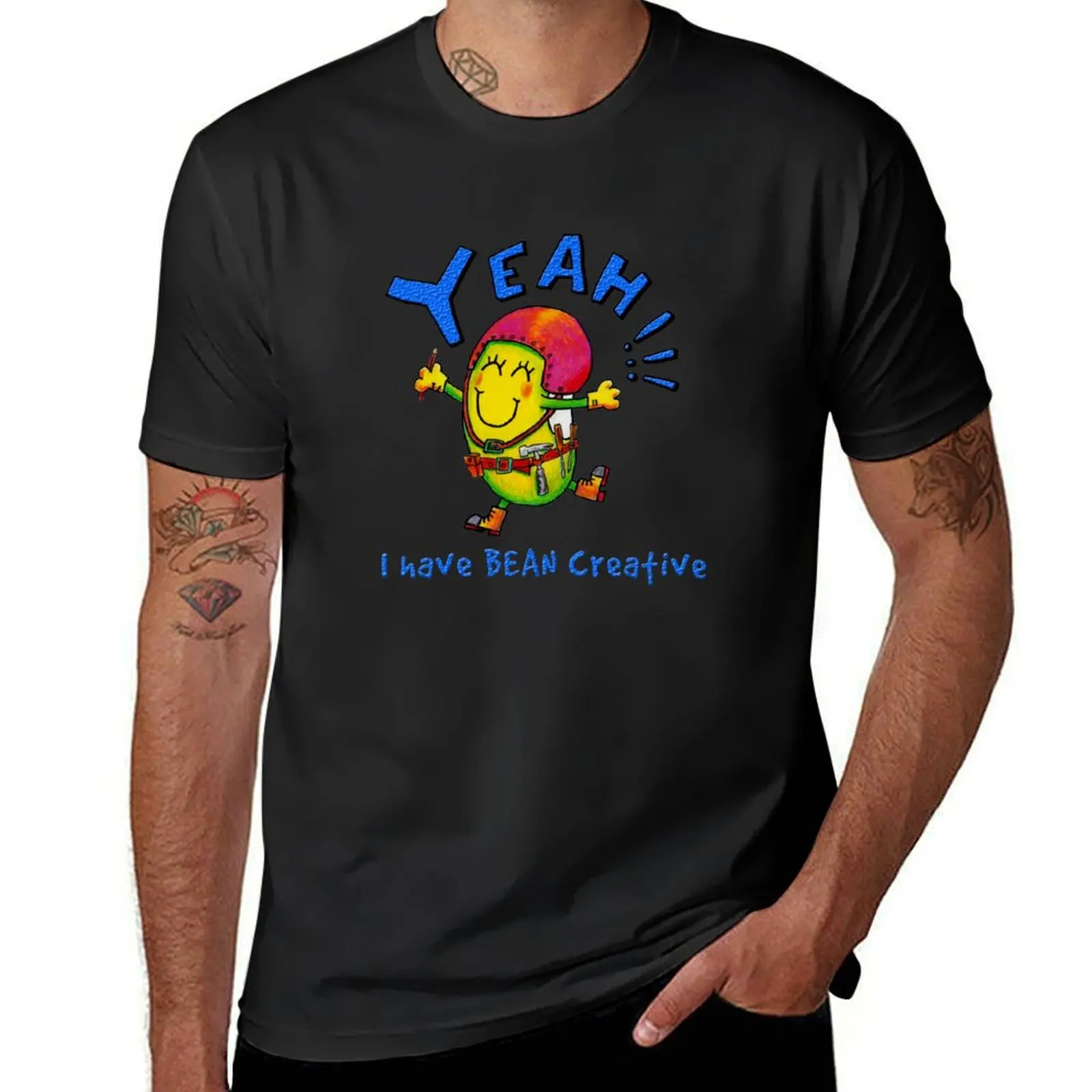 I have BEAN creative T-Shirt funnys tees T-shirts for men cotton