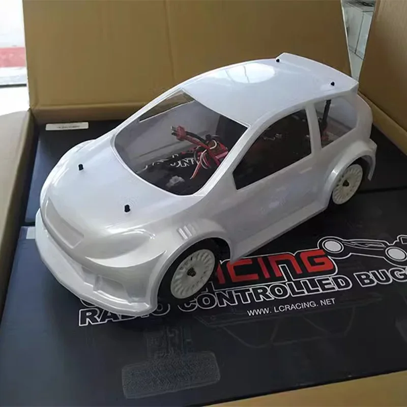 Lc Racing 1/14 Emb-ra Rally Car 35a Bezszczotkowy zdalnie sterowany model samochodu elektrycznego Pojazd terenowy Zabawka Prezent urodzinowy dla