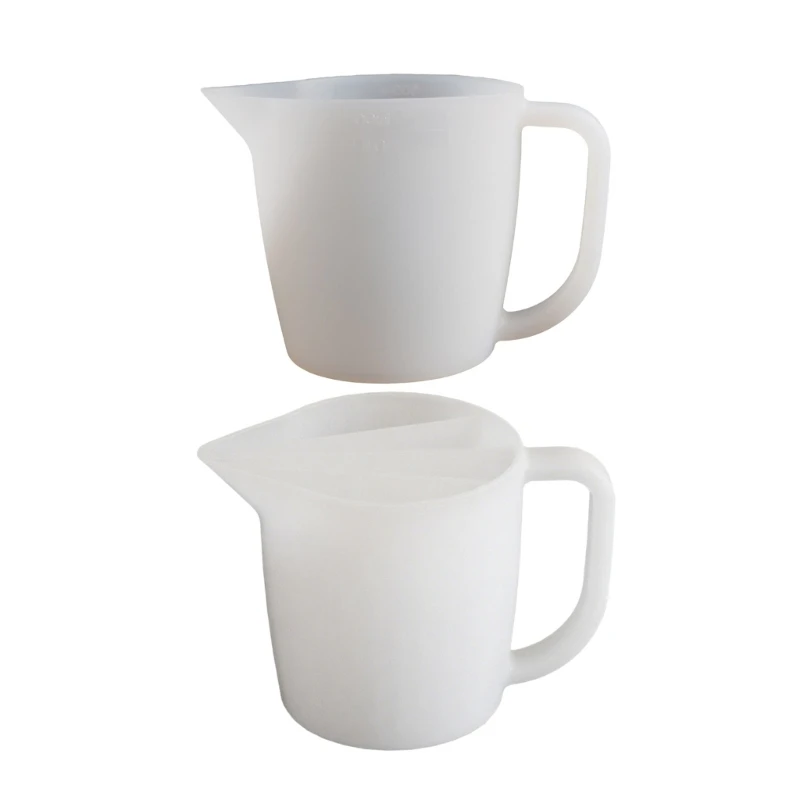 Multipurpose Channel Sturdy Silicone Pour Cup Reusable Fluids Art Supplies Fashion Accessory for Jewelry Making
