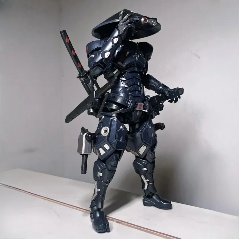 

Черный воин, супер мощная коллекционная фигурка, подвижная кукла-солдат, человеческая машина, игрушка со змеиным глазом, готовая модель дисплея