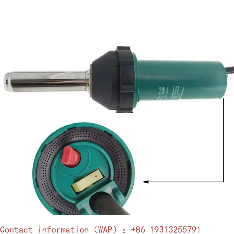

【Best-selling】DSH-A 1080W Hot Air Plastic Welder 40-550℃ Precision Temperature Welding Tool