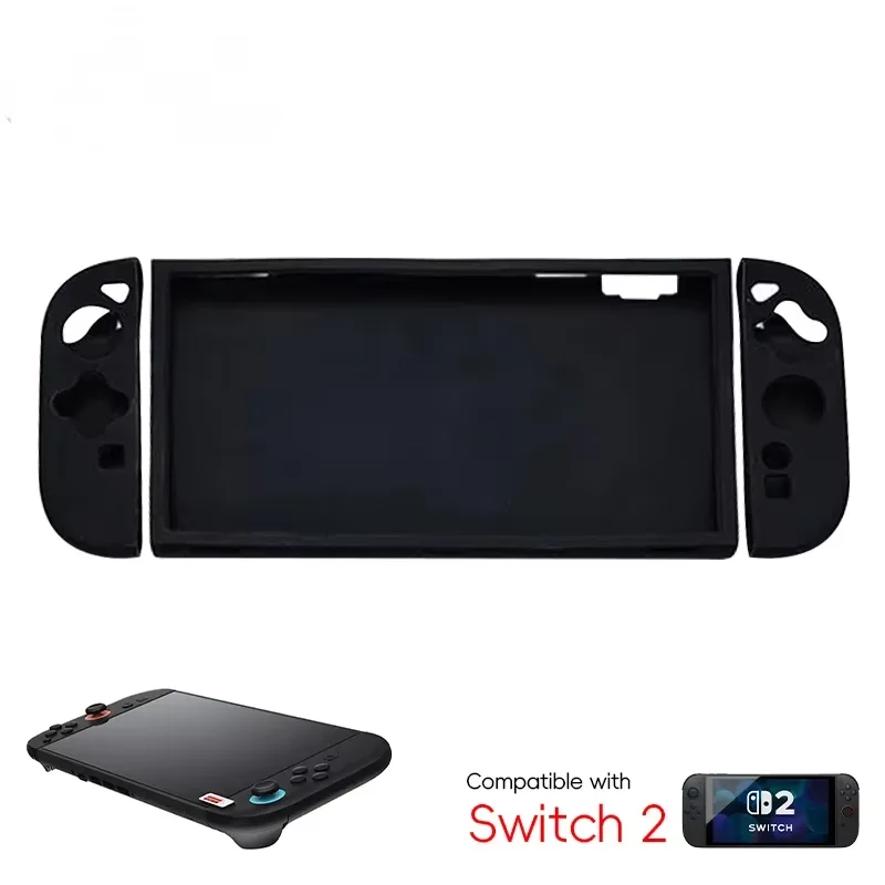 غطاء حماية من السيليكون لوحدة التحكم في الألعاب Switch 2، غطاء مريح، حافظة قبضة اليد، ملحقات وحدة التحكم في الألعاب