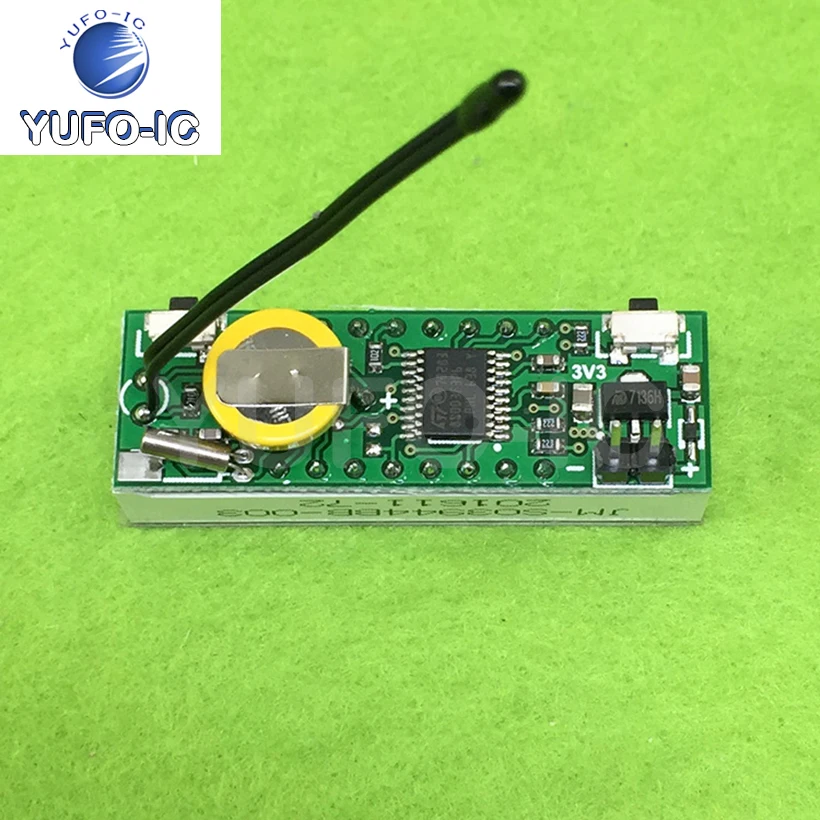 1PCS Digital Tube Electronic Clock Single Chip Microcomputer Electronic Watch (Time Temperature Voltage) Three-in-One  Watch