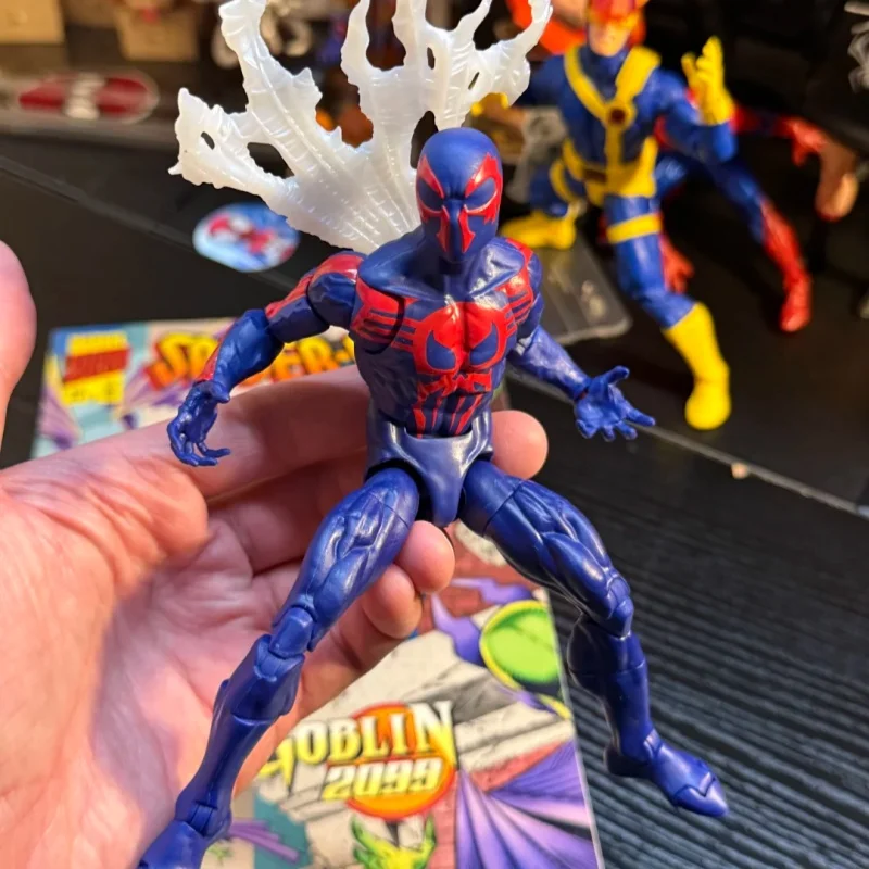 

Genuine Legends Retro Spider-Man 2099 Hypno-Hustler 6-Inch-Scale Collectible Anime Action Figure Model Gift trendy Cool Toys