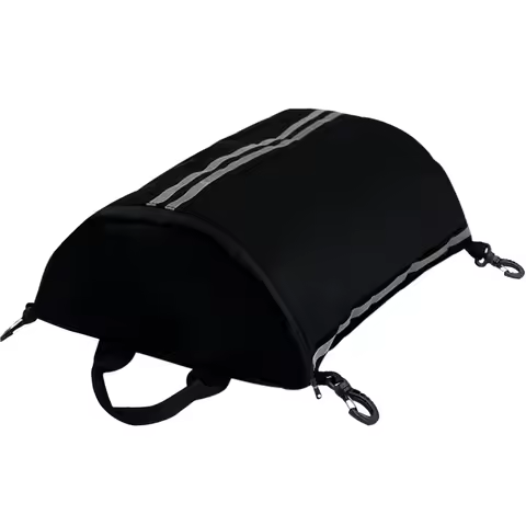 Deck Bag Waterproof Oxford SUPs Deck Zipperd Pouch with Swivel Snaphooks for Canoe Kayak Dry Bag Surfing Water Sports