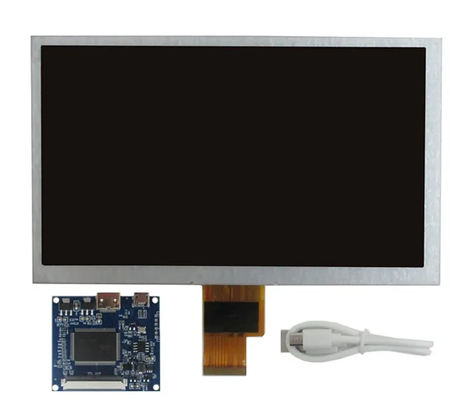 Imagem -03 - Multipurpose Portátil Lcd Screen Display Monitor Mini Hdmi Compatível Driver Control Board 1024x600