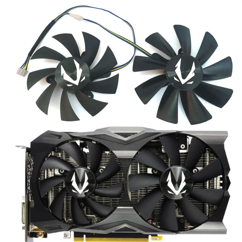 

Новый вентилятор охлаждения для графической карты ZOTAC GeForce RTX 2070-8GD6, 1 партия, 100 мм, 4 контакта, 87 мм, GAA8S2U GA92S2H RTX 2070