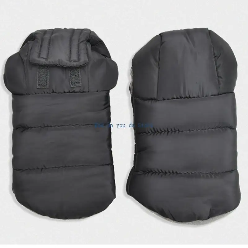 

19QF Winter Warm Stroller Gloves Warmmuffs Waterproof Anti-Freeze Baby Pram Hand Muff