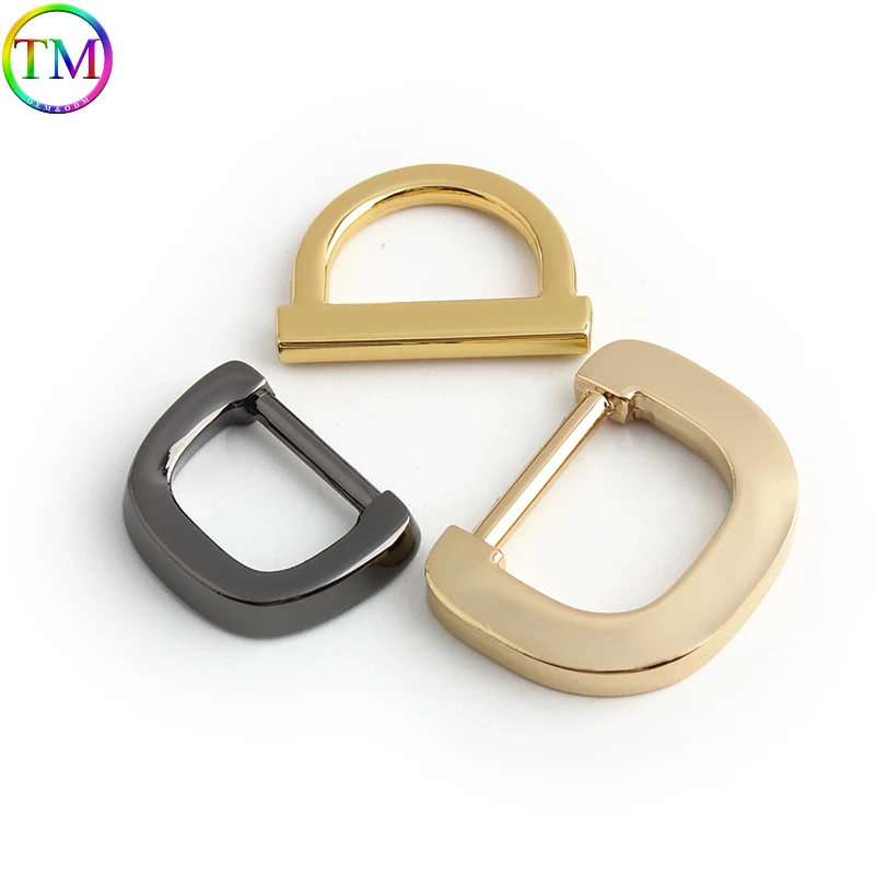 10-50Pcs Metal D Ring Buckle Die-Casting D Eye Buckle Clasp For Diy Leather Handbag Hardware Accessories straps for bags