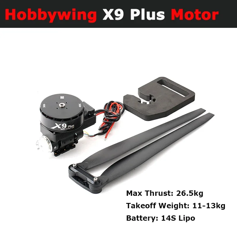 Hobbywing Brand-new X9 Plus 14S Power System Maximum Load 15kg for DIY 20L/25L Multirotor Agricultural Spraying system