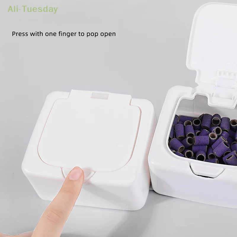 Cotton Swab Organizer Small Object Classification Drawer Storage Box Pop-up Window Push-type Desktop Storage Box