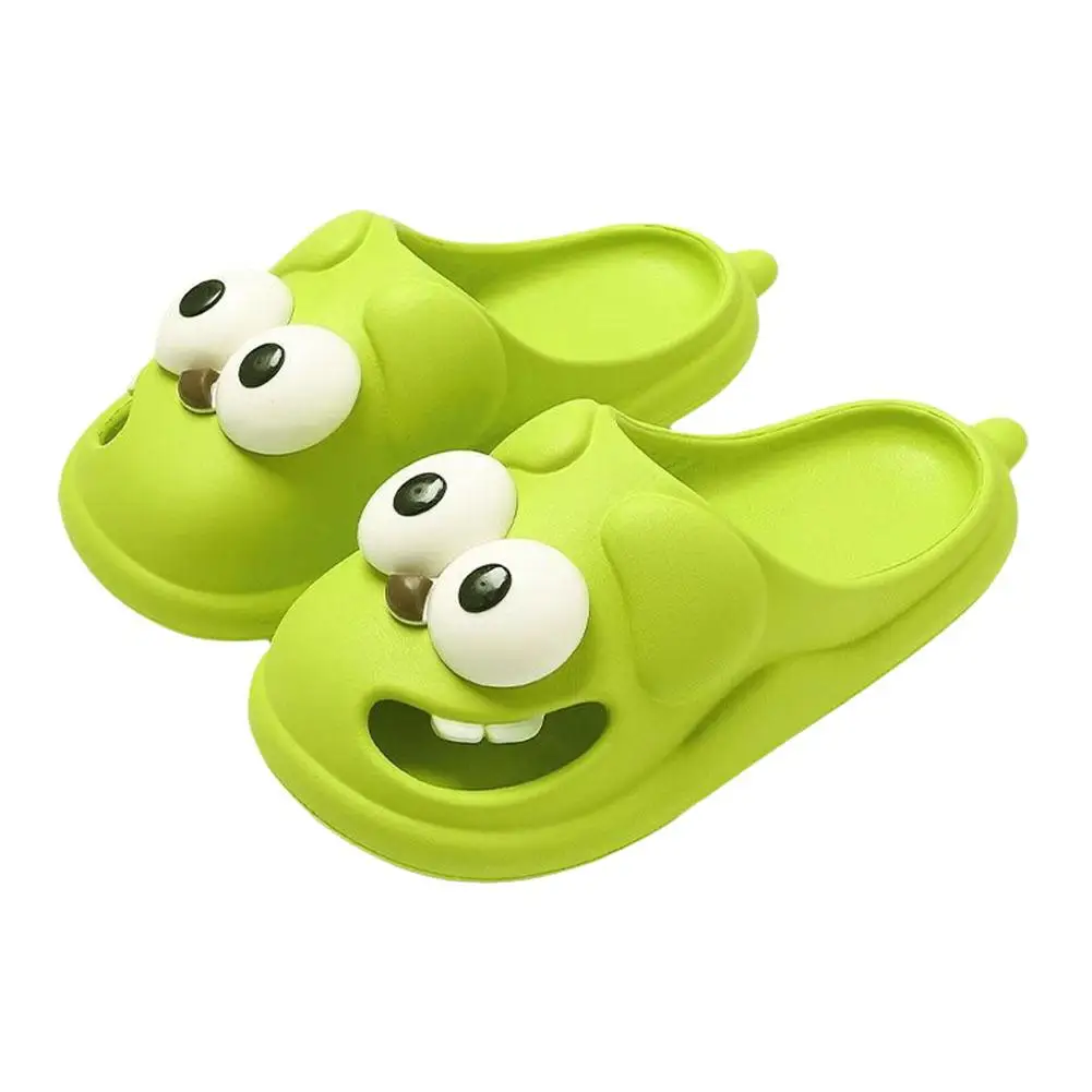 2024 New Hole Shoes For Outdoor Wear Closed-Toe Slippers Women's Cute Cartoon Sandals Home Non-Slip Summer Indoor Women's S A8S7