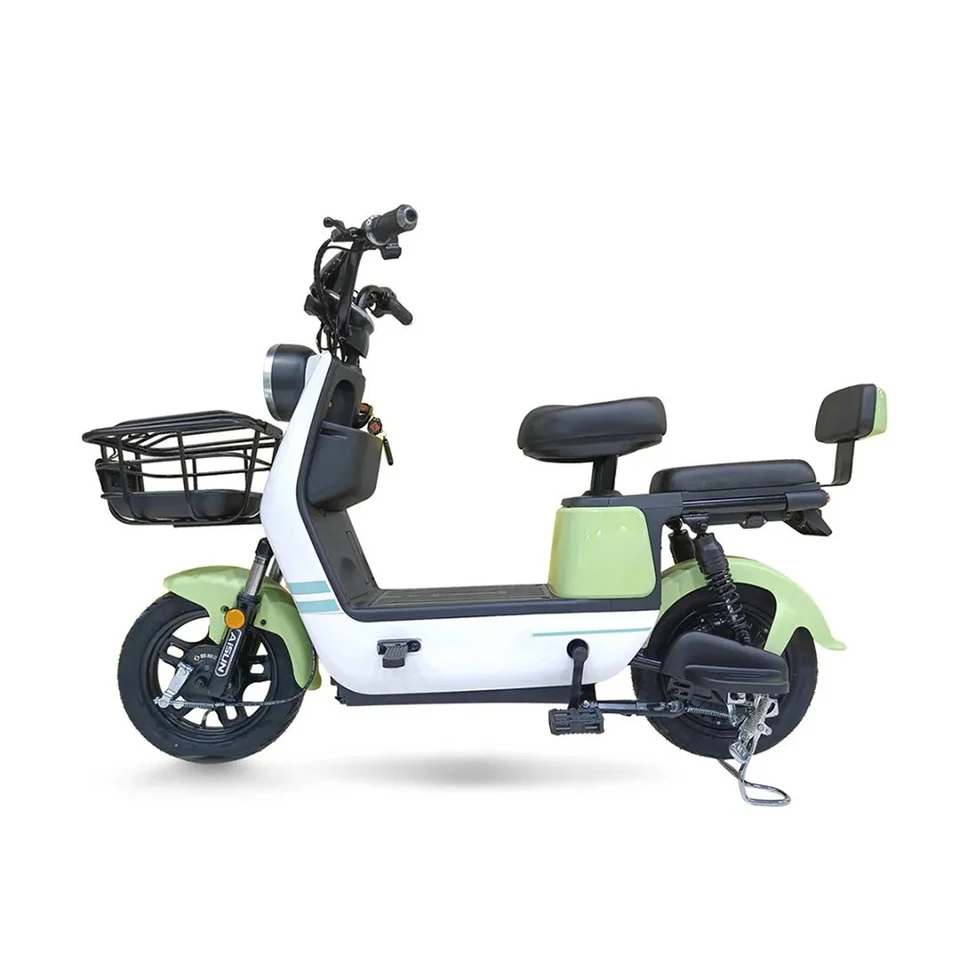 2024 Hot Sale Electric Bike Scooter 2 Wheel Ebike 400W 48V Electric Cycle Electric City Bicycle for Adults image 5