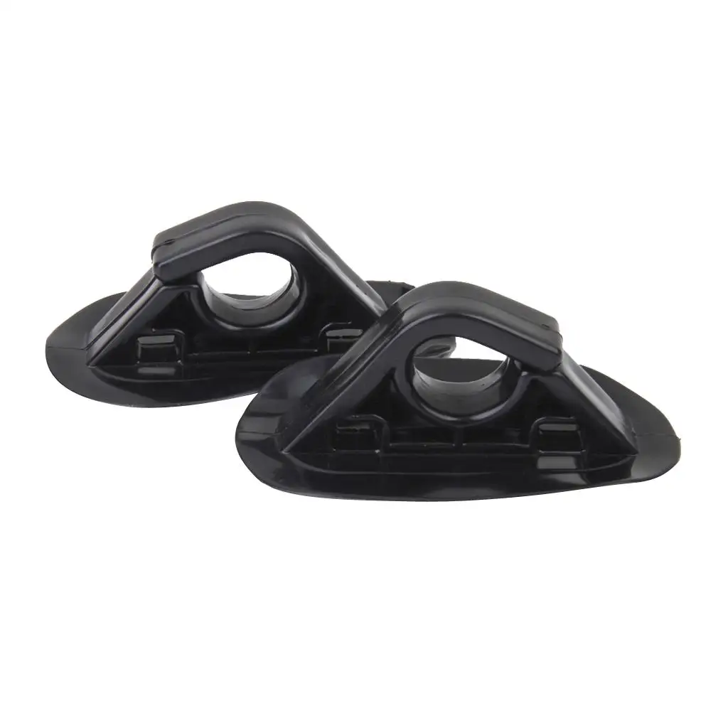 PVC Oar Hook Paddle Holder Boat Tool Clamp Black Marine Accessory for Inflatable Kayak Canoe