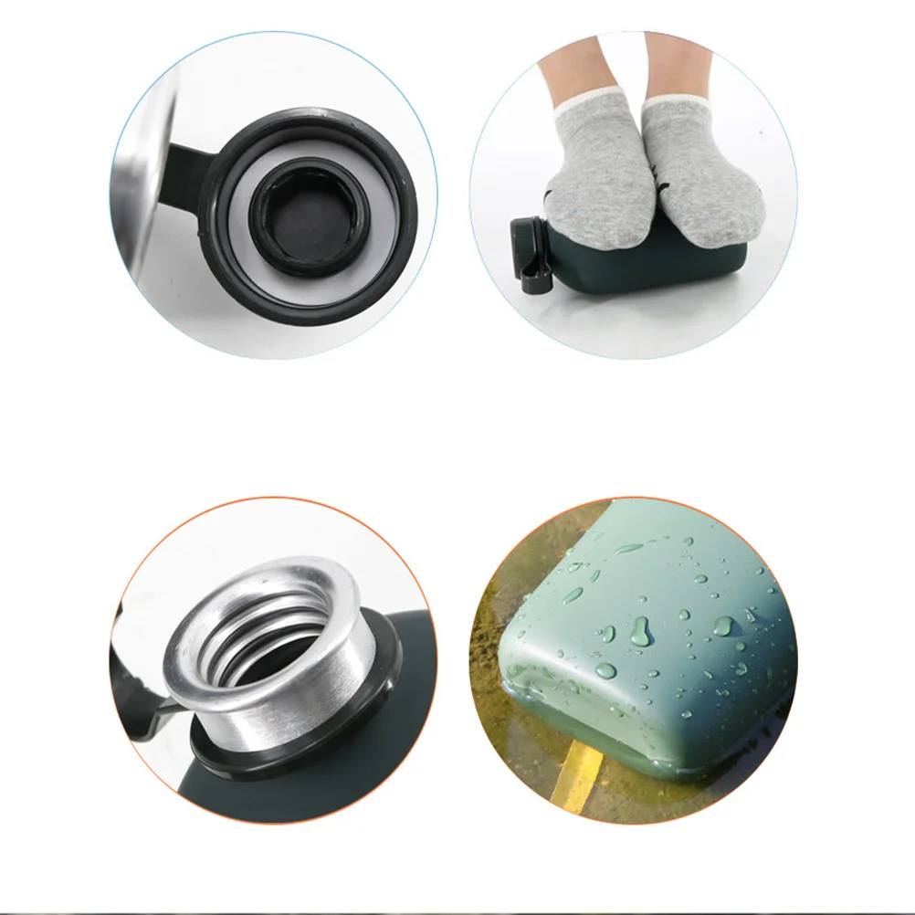 

1Set Camouflage Water Bottle 1L Food Grade Aluminum Alloy Thermal Insulated Military Canteen for Camping Hiking Climbing