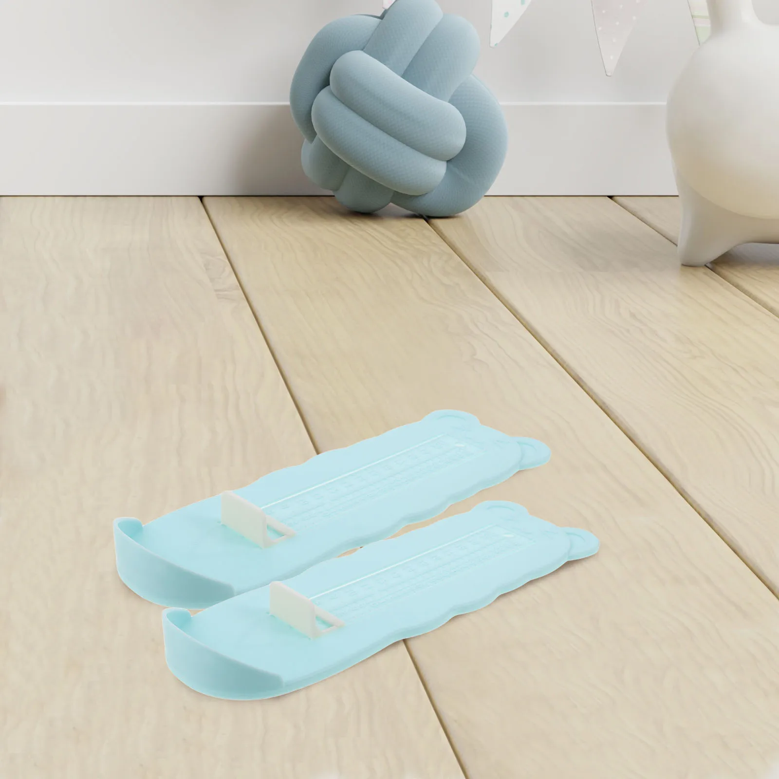 

2pcs Children'S Foot Measurement Shoe Size Gauge Toddler Foot Measuring Device Kids Shoe Sizer Tool For Infant Shoes Outdoor