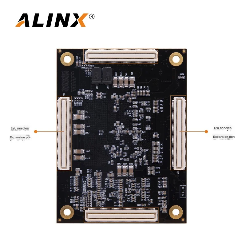 Alinex Xilinx FPGA plaque de base Kintex-7 K7 XC7K325 7325 noir et doré industriel AC7K325