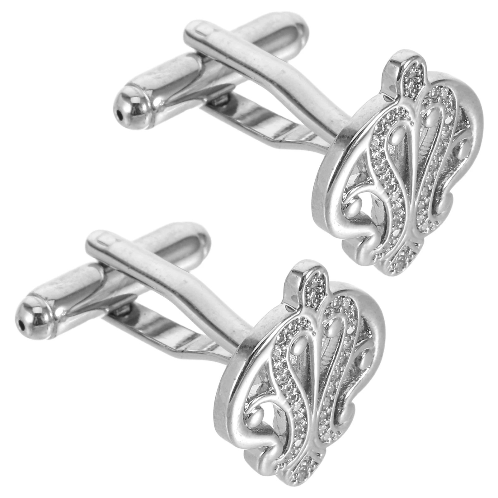 

Men's Crown Cufflinks for Business Formal Design Costume Accessories Shirt Weddings