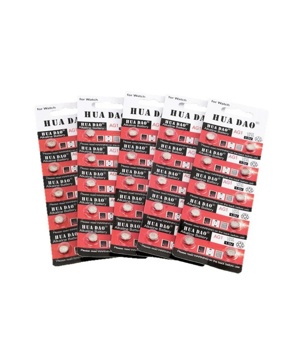 قدرة عالية 5-50 قطعة AG1 SR621SW 364 363 LR621 LR60 164 1.5 فولت عملة قلوية زر الفضة عملة ساعة البطارية مع 1 قطعة هدية