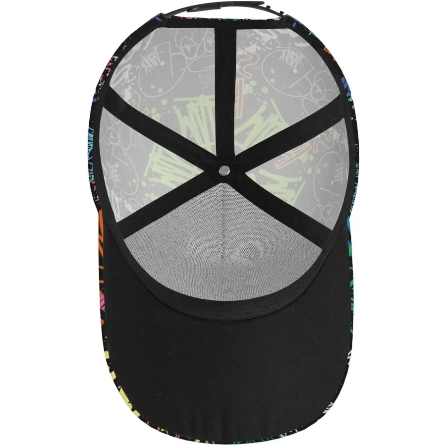 통풍이 잘 되는 트러커 디자인의 조절 가능한 스냅백 야구 모자, 야외 스포츠 및 캐주얼 착용에 적합하며 남녀 모두에게 완벽합니다.