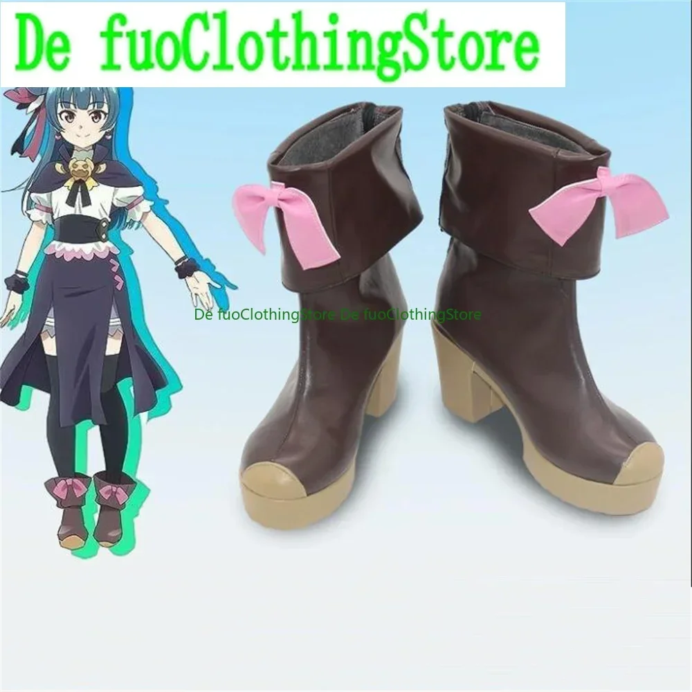 

SUNSHINE in the MIRROR Lovelive Sunshine Love Live Обувь для косплея Сапоги Игры Аниме Хэллоуин Рождество DefuoClothing Магазин обуви