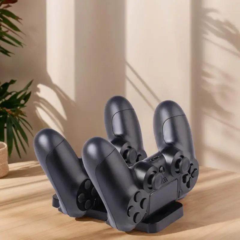 U2JE USB Double Dock для игрового контроллера держателя зарядки стенд беспроводной геймпад зарядное устройство с шнуром