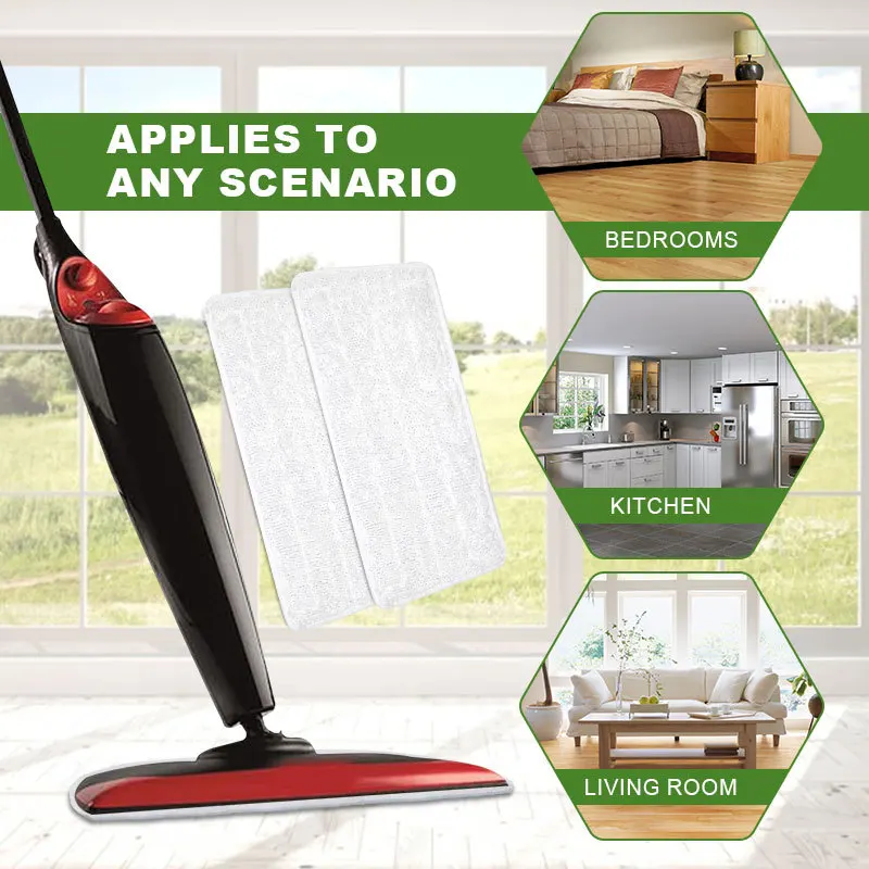 Sostituzione Pad per Vileda Steam XXL Power Washable microfibra riutilizzabile PadsSteam Cleaner strumento domestico