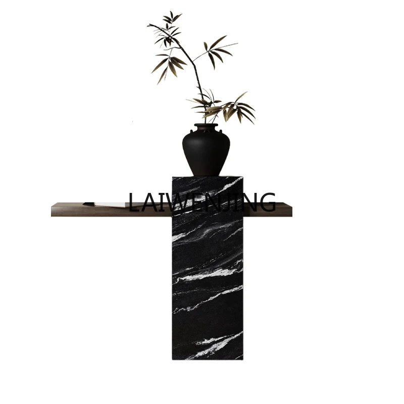 

MJY entrance table table against the wall into the living room end view table narrow case marble entrance cabinet