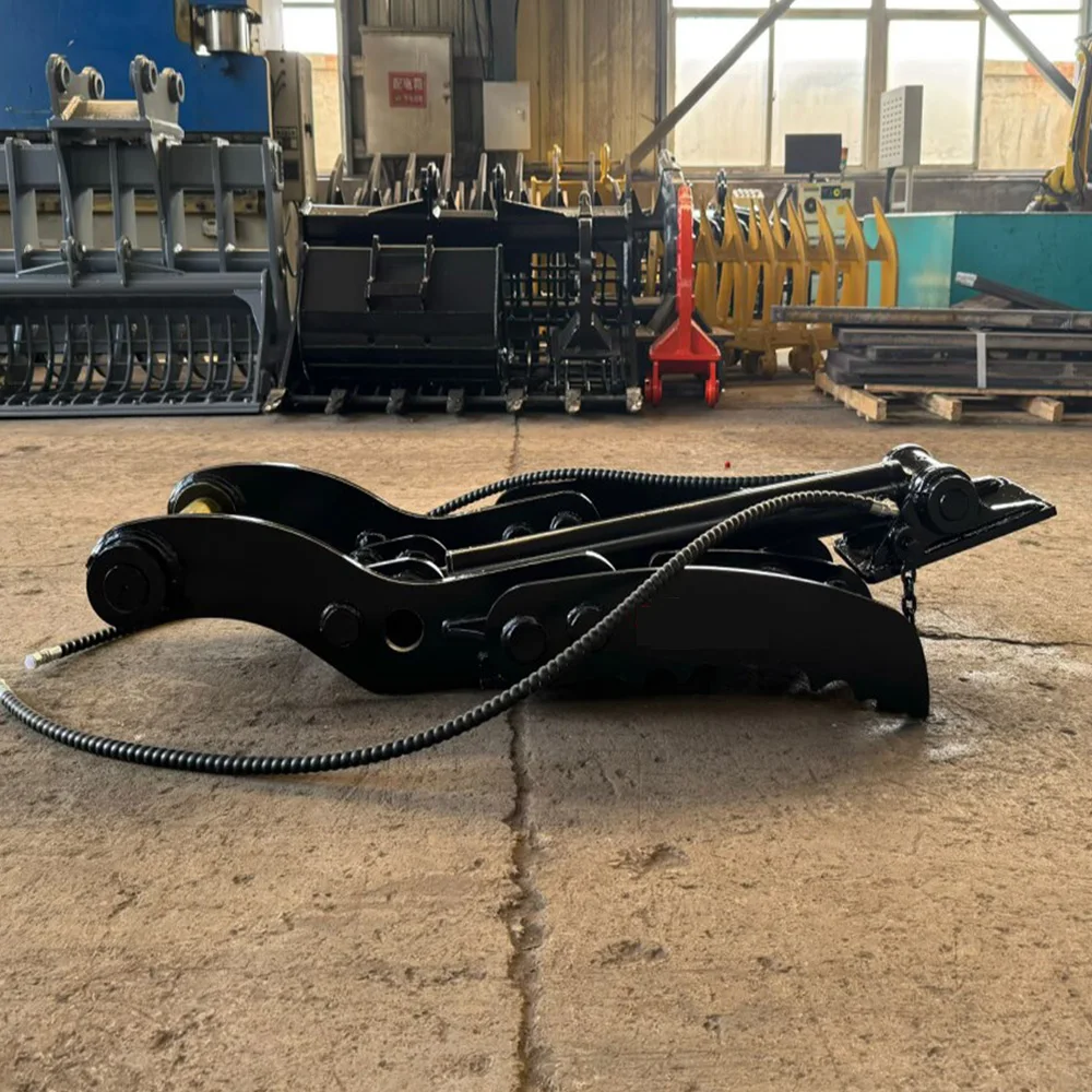 Polegadas hidráulicas dos acessórios da máquina escavadora