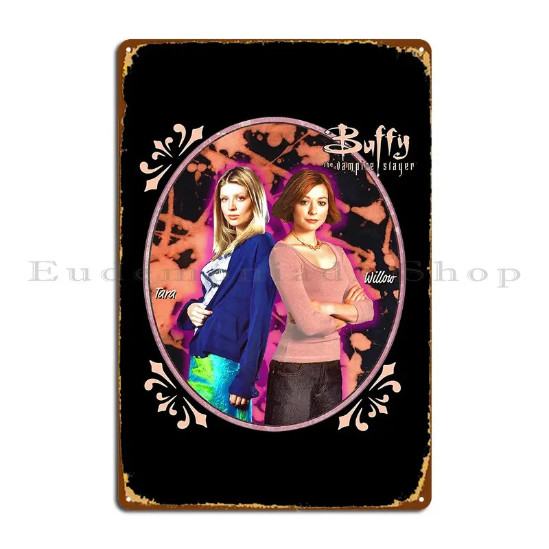 Gay Witches Metal Plaque Poster Painting Wall Pub Garage Character Decoration buffy Tin Sign Poster