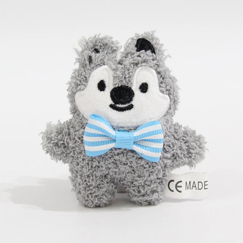 

SKZOO Plush Keychain for Stray Kids, Cute Animal Toy with Scarf , Creative Gift for Fans and Children