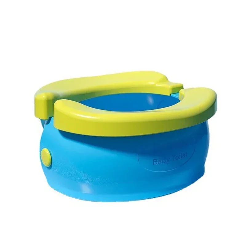 Children's Foldable Potty Training Seat Easy To Clean Toilet Seat Boys and Girl Birthday Gift Portable Travel Baby Potty Camping view 6