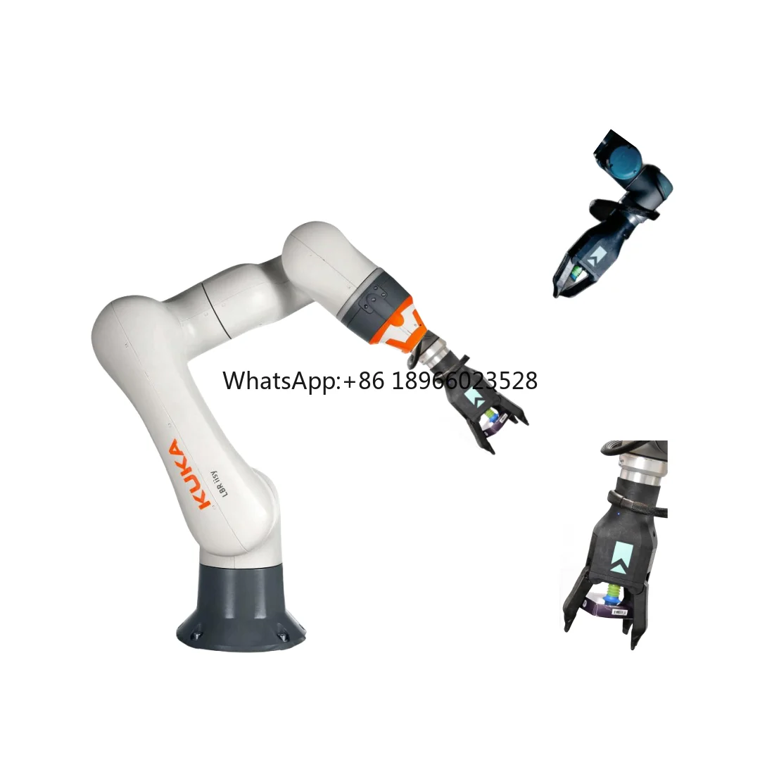 KUKA LBR iisy 3 R760 Payload 6kg Collaborative Robot With Righthand Gripper As Handling Cobot Robot