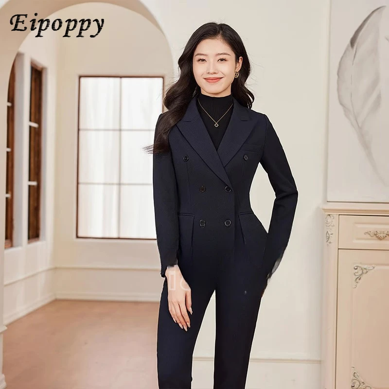 Autumn and Winter Fashion Women's Clothing Professional Versatile Suit