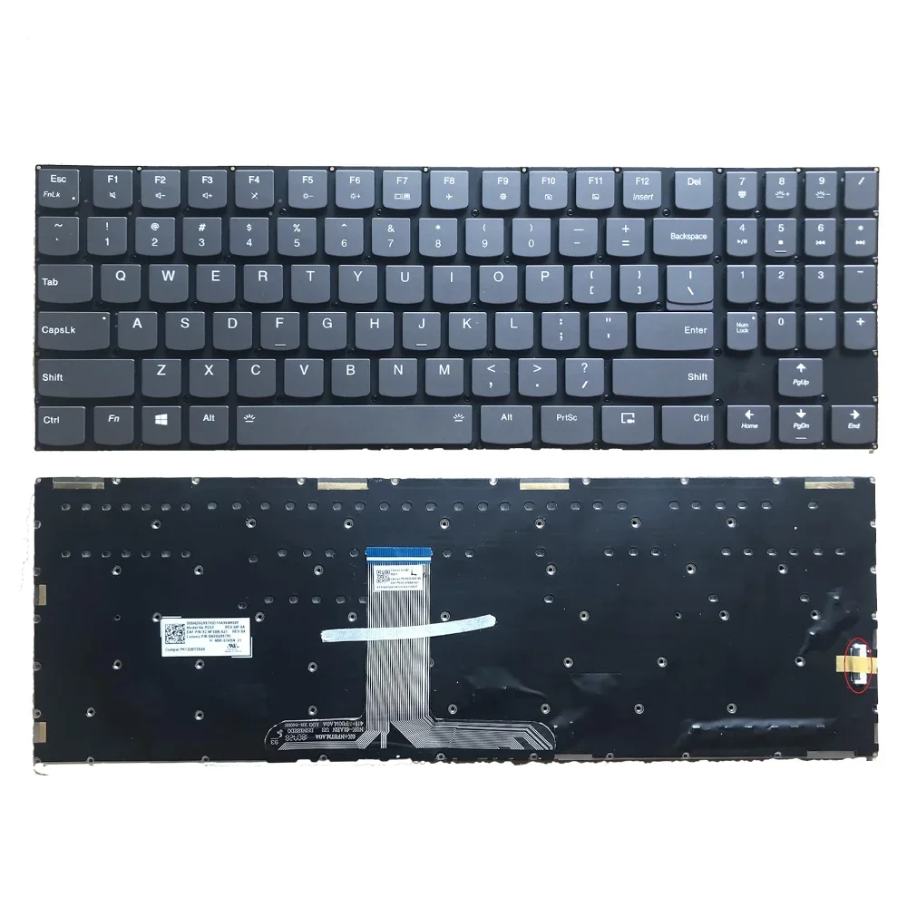 

US UK Russian RGB Backlit Keyboard for Lenovo Legion Y740-17ICHg Y740-17IRH Y9000K 2019SE Y730 17ICH RU-EN Colorful Backlight