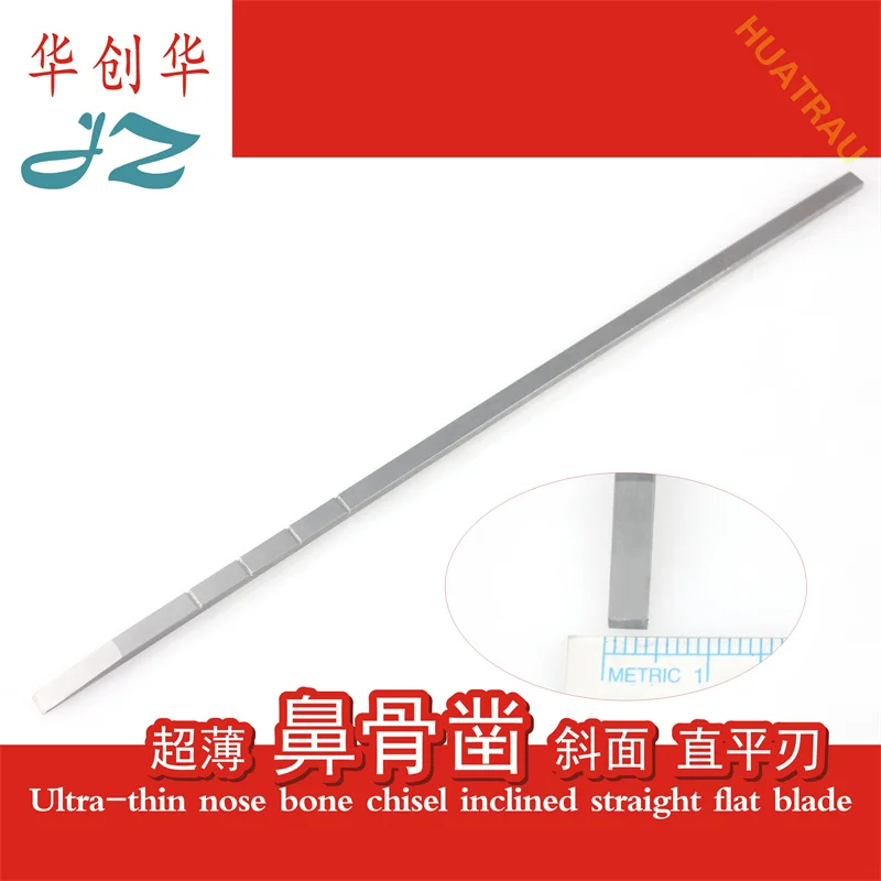 

Golden Bell Ultra-thin nose bone chisel oblique flat blade nose cosmetic surgery nose bone knife nose bridge beauty surgery equi