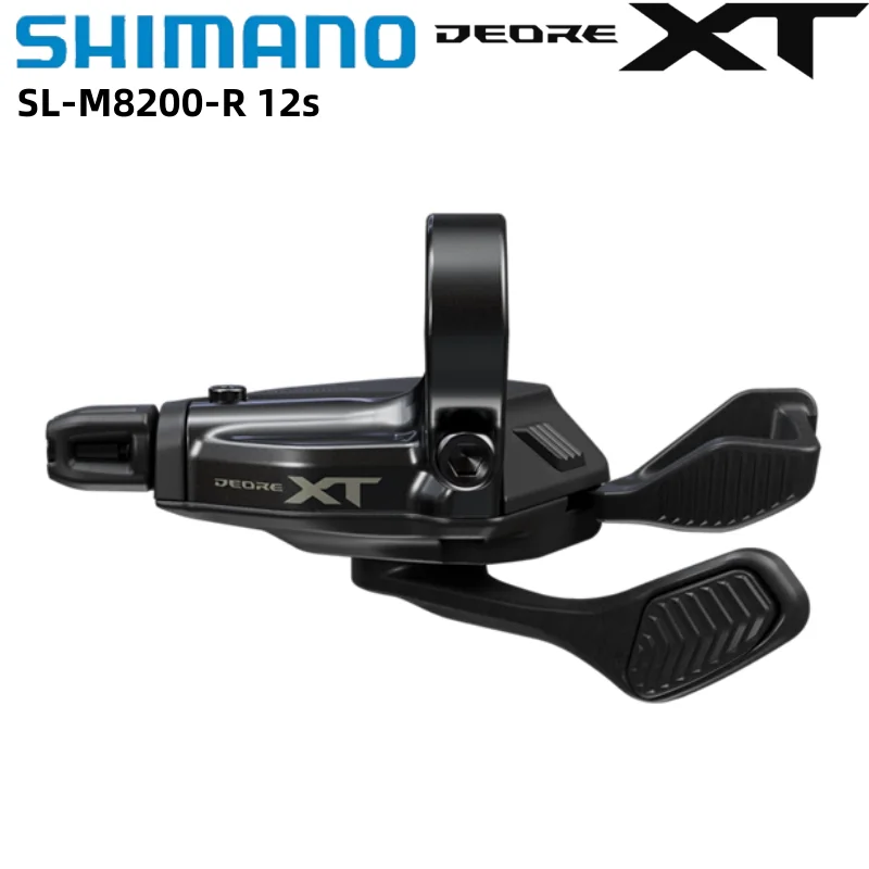 Shimano NEUER DEORE XT SL-M8200 Klemm-Schalthebel Rechte Seite 12s Mechanisch Ergonomisches Hebel-Design 2-WAY RELEASE MTB-Schalthebel – Detail 3