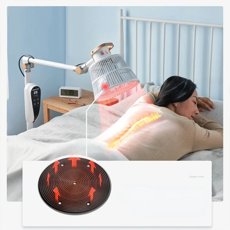 

TDP Electromagnetic Therapy Lamp - Infrared Red Light, Far-Infrared Physiotherapy, Therapeutic Heat Lamp for Home Health Care