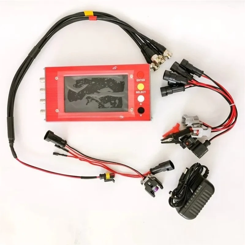 Common Rail Solenoid Valve LCR Tester HW-LCR02 Piezo Injector/pump Valve/drv/ Sensor Tester Engine Analyzer Universal