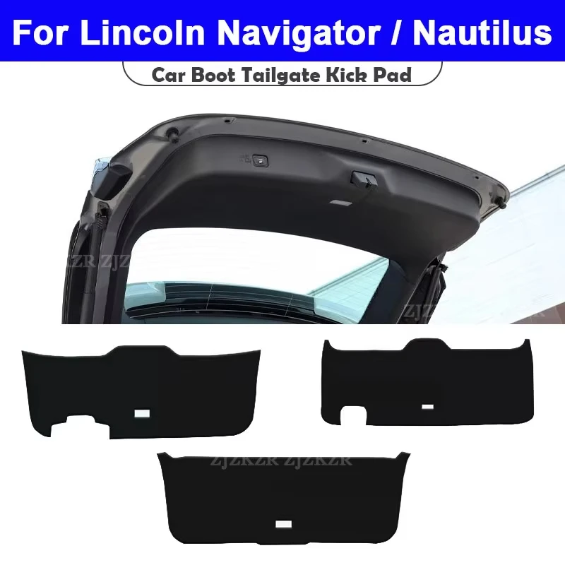 

Защитная накладка из кожи на заднюю дверь багажника для Lincoln Navigator Nautilus 2021-2026, аксессуары для интерьера автомобиля