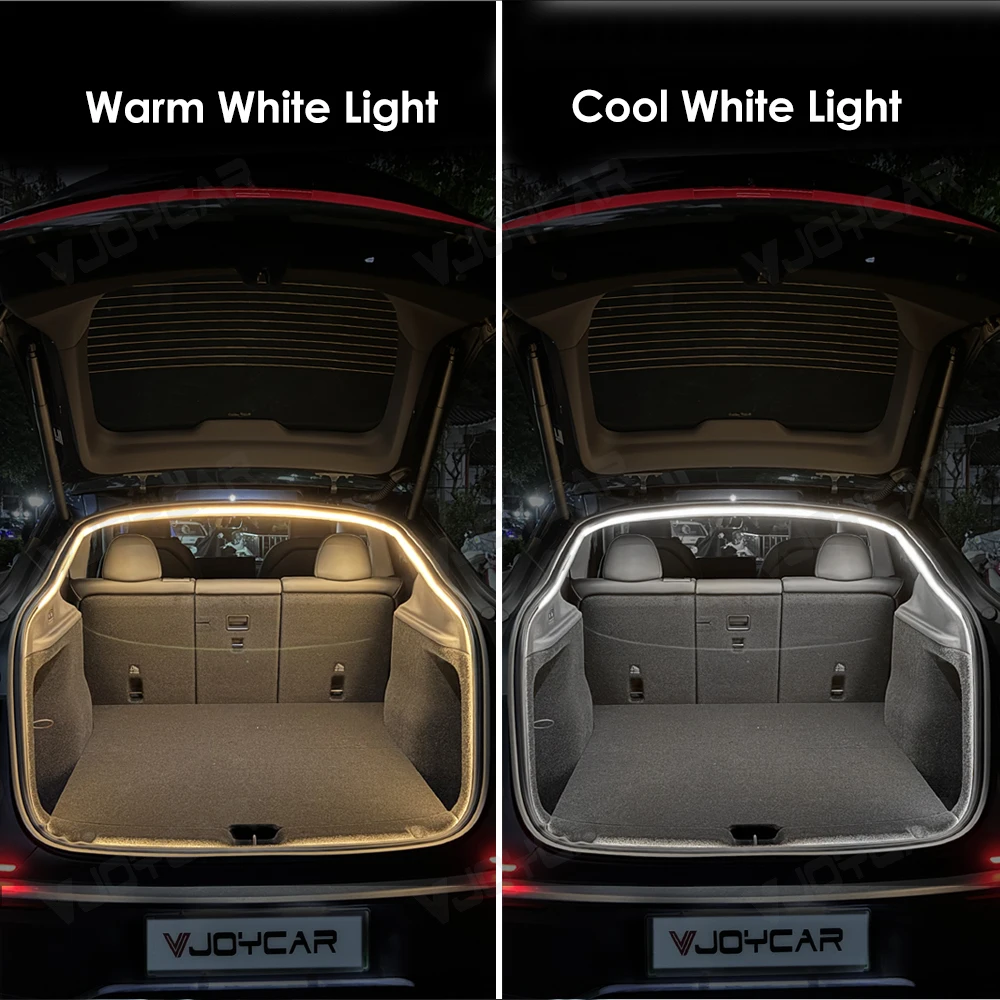 VJOYCAR 2025 nouveau modèle Y Juniper nouveau 3 Highland coffre avant arrière bande LED étanche atmosphère éclaircir la lumière Plug & Play